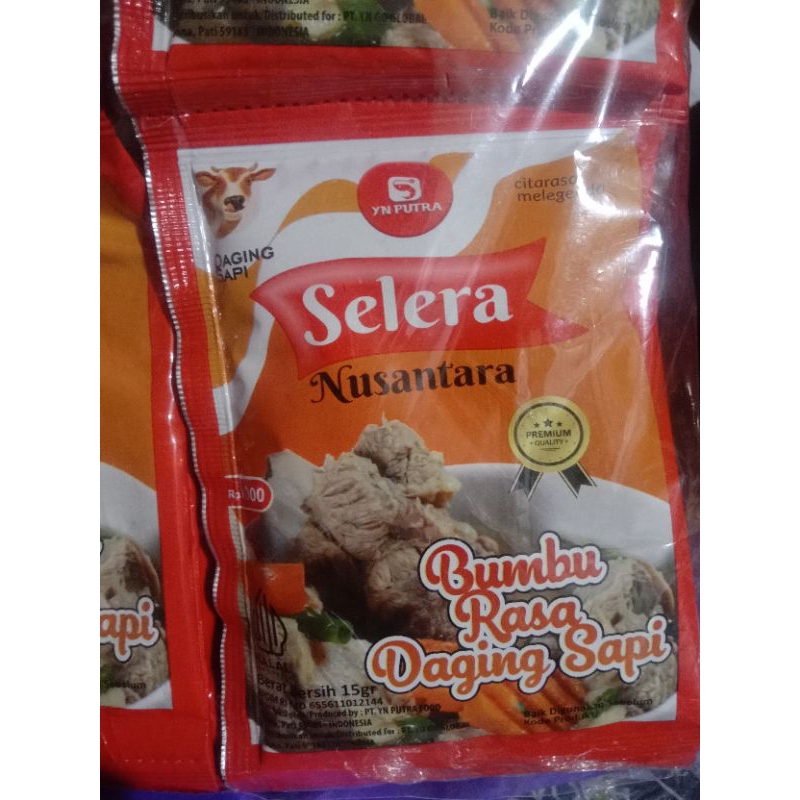 

Bumbu Penyedap SELERA NUSANTARA