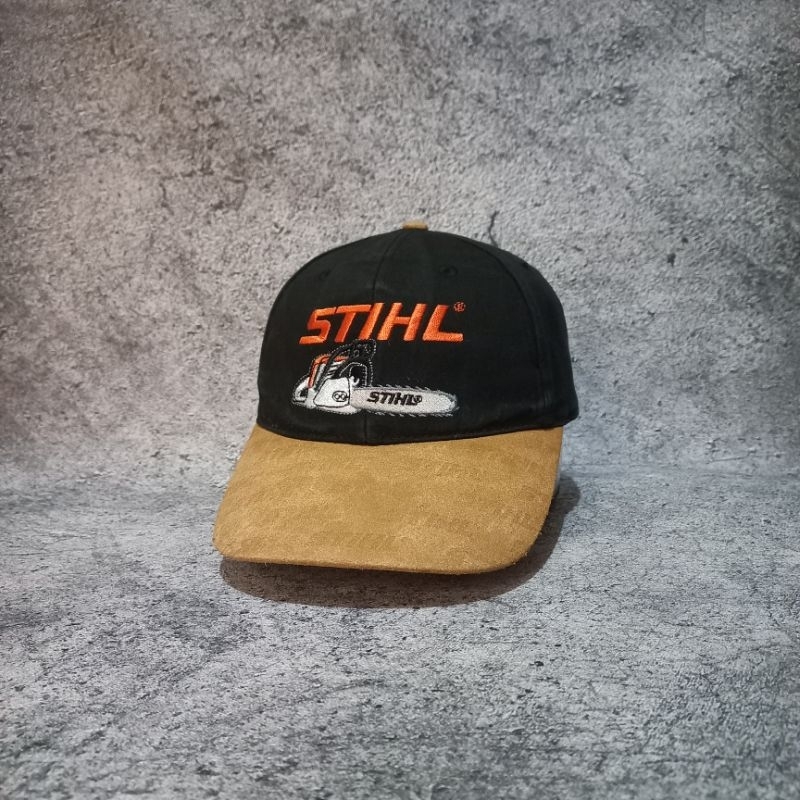 TOPI TWOTONE BORDIR STIHL MACHINE