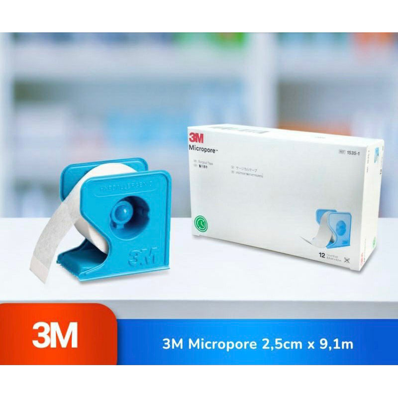 Micropore 1 inch 3M / Micropore 3M 1 inch / Micropore 3M ENCERAN