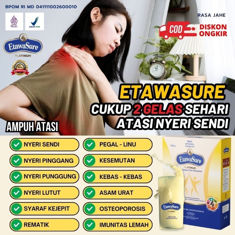 

ETAWASURE SUSU KAMBING ETAWA ASAM URAT NYERI SENDI KEPADATAN TULANG