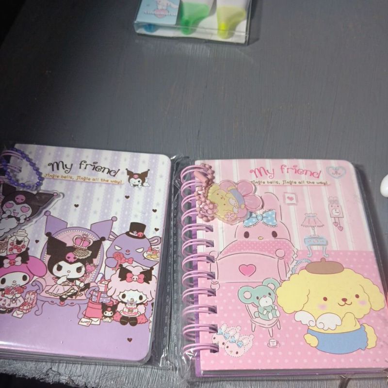 

note book karakter kecil