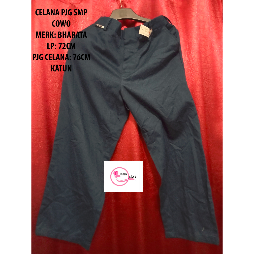 SECOND SERAGAM SEKOLAH SMP COWO MURAH 1 SET|SERAGAM OSIS COWO/PRIA| SERAGAM SEKOLAH BIRU SMP