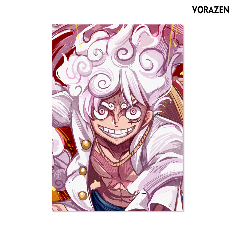 POSTER LUFFY GEAR 5 / GEAR FIFTH | POSTER ANIME ONE PIECE A2 A3 A4