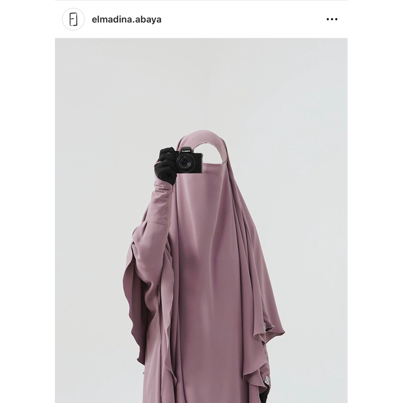 Preloved Fk Huda Dusty Pink size L by@elmadina.abaya