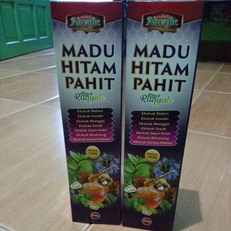 

Madu Hitam Pahit Plus Ruqyah Alwafie 470gr Al Wafie