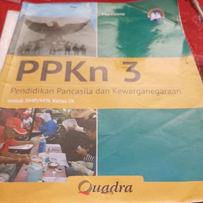 Buku PPKn 3 SMP quadra