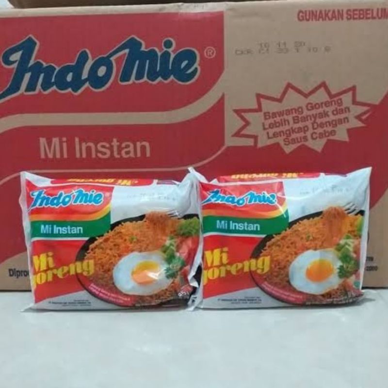 

INDOMIE GORENG MIE INSTAN 1 DUS ISI 40 PCS