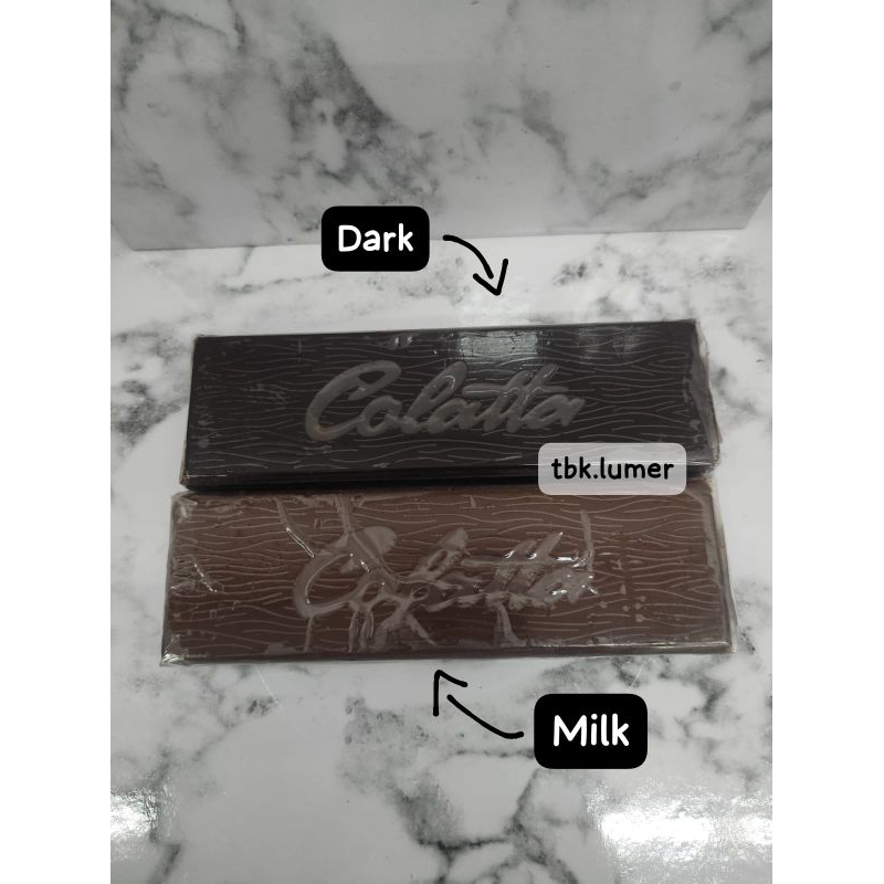 

COLATTA DARK DAN MILK COMPOUND POTONG