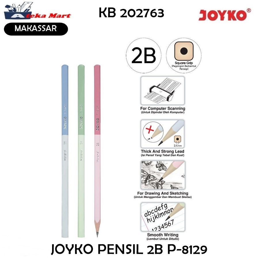 

[PCS] JOYKO PENSIL 2B P-8129