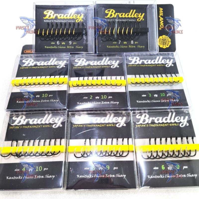 Mata kail Pancing BRADLEY MILANO & BRADLEY GOLD PREMIUM