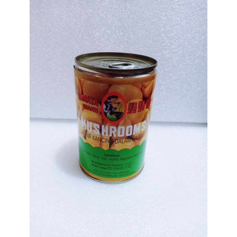 

Jamur Kancing dalam Kaleng / Mushrooms Mamata Brand 425gr
