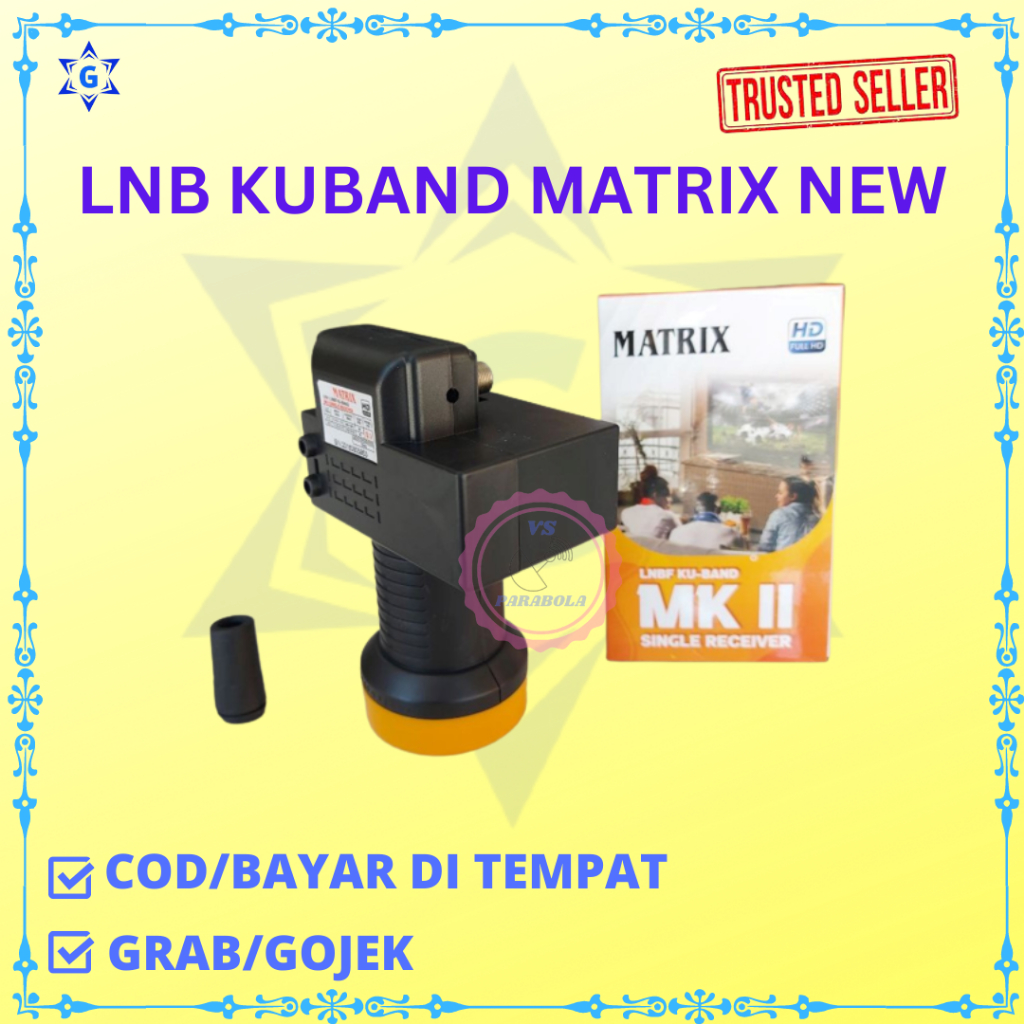 MATRIX LNB PARABOLA KU BAND SINGLE