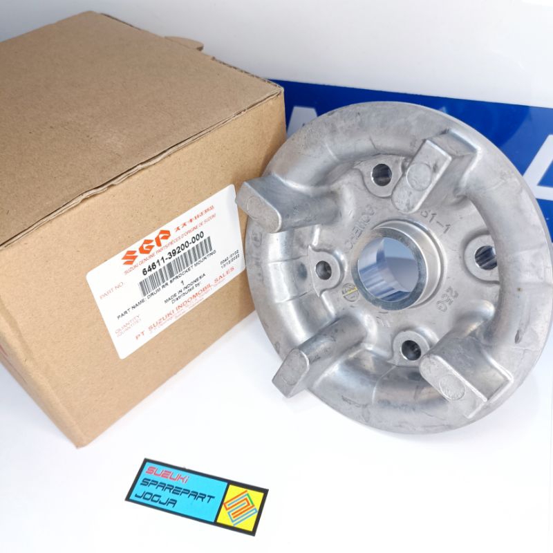 Suzuki Parts 64611-39200-000 Nap Gear Belakang / Drum Rear Sprocket Suzuki Satria FU 150 2005-2012 O