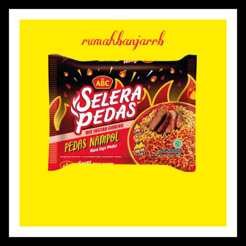 

[BAYAR DI TEMPAT] MIE ABC SELERA PEDAS NAMPOL