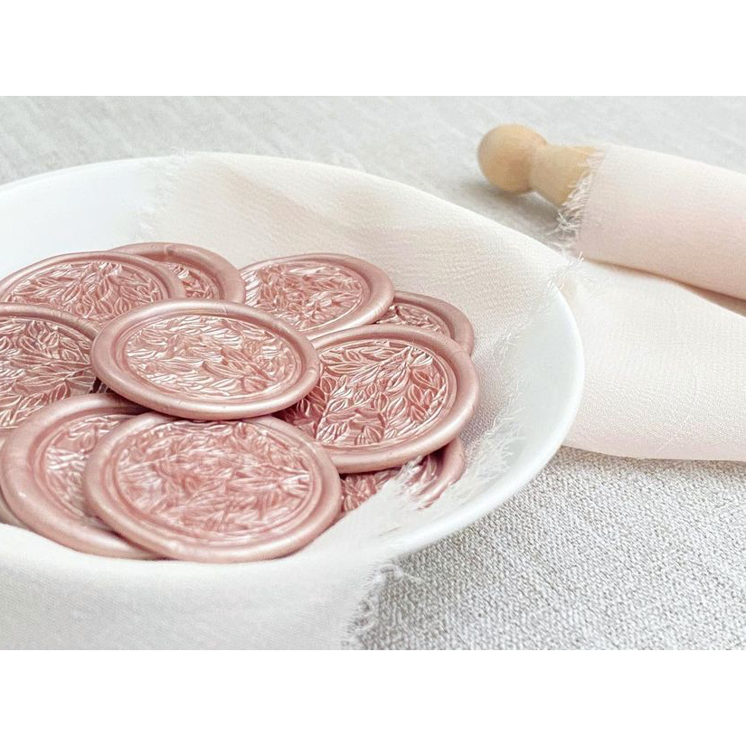 

FORESTA 1 Pieces Wax seal coinbulat sticker instan segel vintage undangan / DIY Hampers / Wax Octagon GUN
