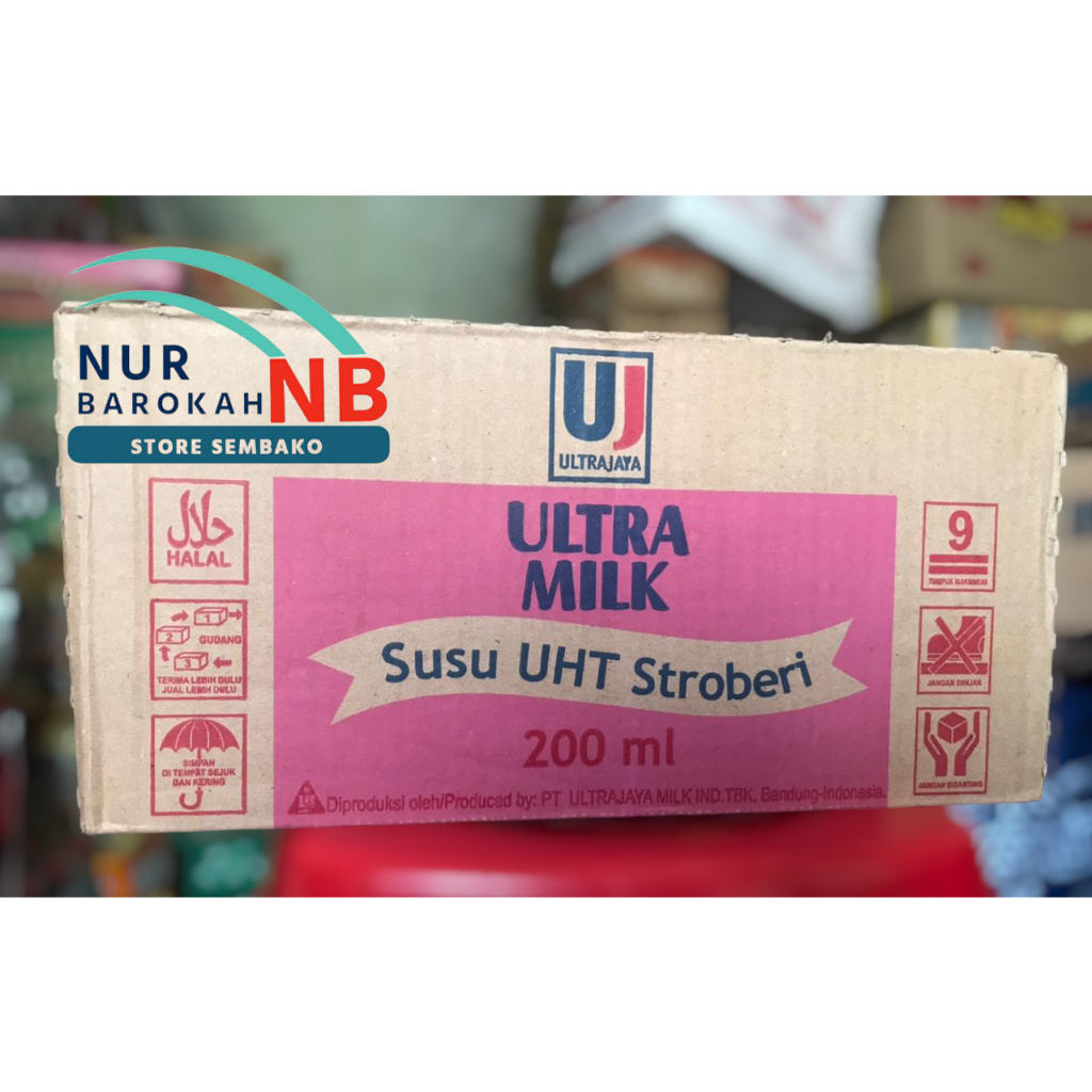 

Ultra Milk Strawberry 1 DUS (Isi 24 PCS) 200ml