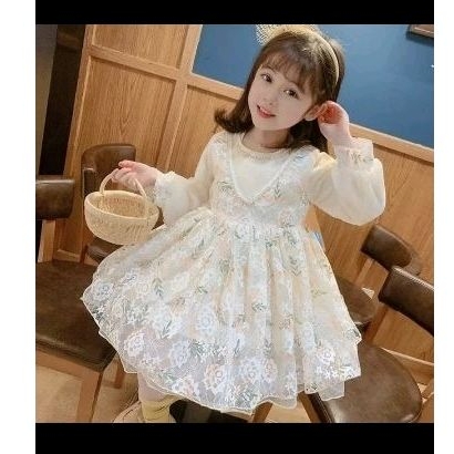 Dress Gaun pesta anak perempuan Gracia dress anak gaun anak baju pesta anak perempuan rok tile baju 