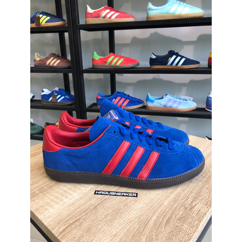 ADIDAS SPRITUS SPEZIAL [BIRU/MERAH] #CG2922 HAGUSNEAKER GARANSI 100% ORIGINAL 