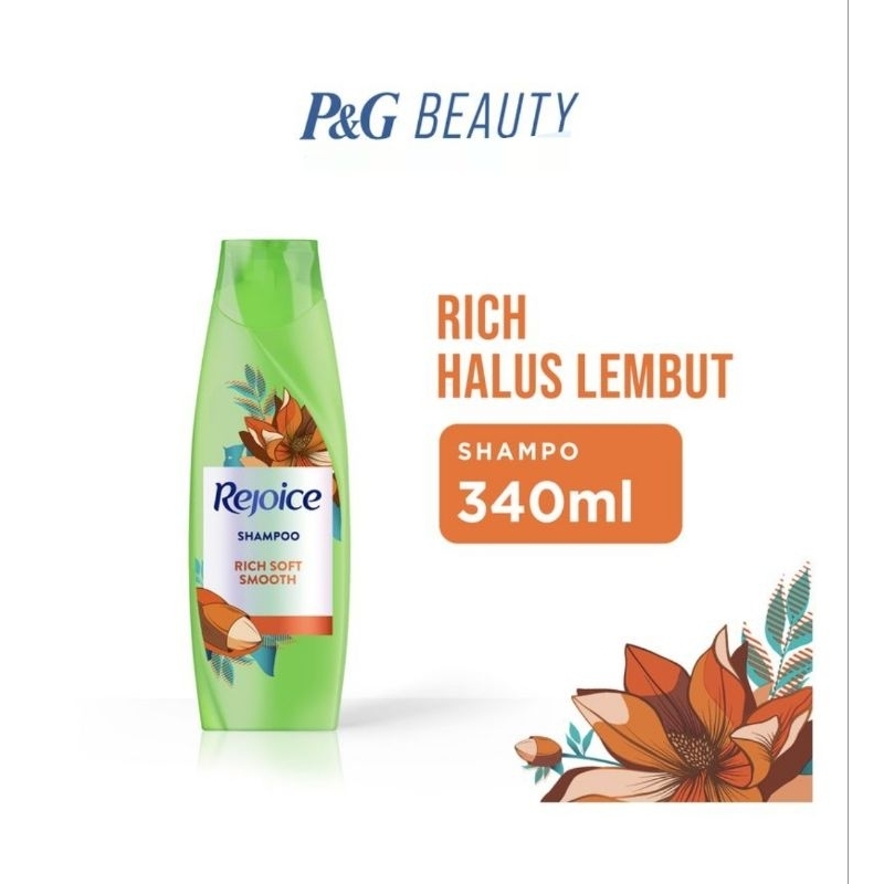 Rejoice Shampoo Rich Soft & Smooth 340ML