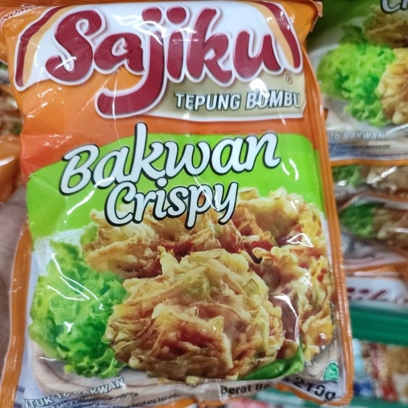 

TEPUNG BUMBU SAJIKU BAKWAN 210G