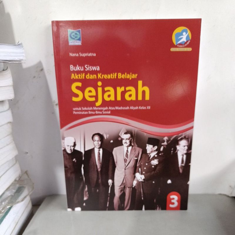 Sejarah 3 Kelompok Peminatan IPS kelas XII SMA Grafindo.