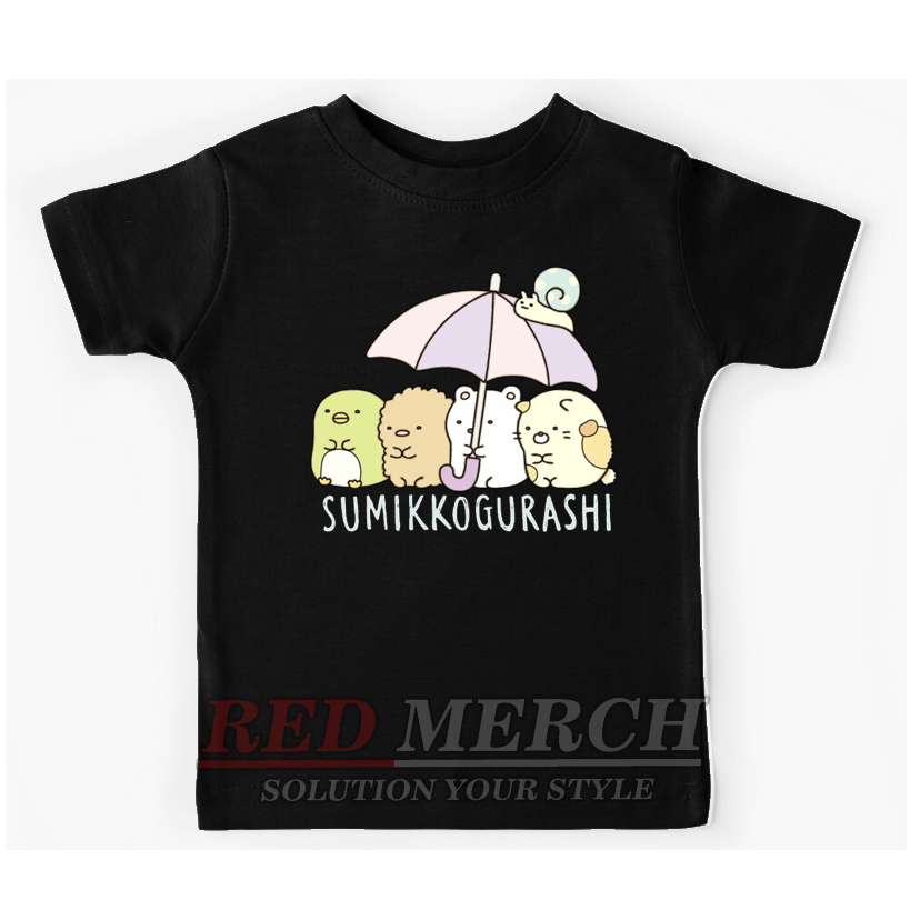 baju kaos anak sumikko gurashi