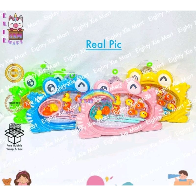MAINAN ANAK PANCINGAN IKAN BEBEK MAINAN PANCINGAN KODOK