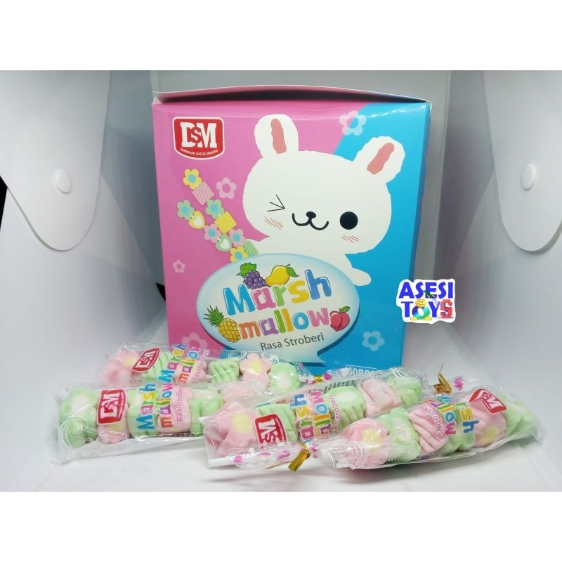 

permen anak warung rasa marsmello bunga 30pcs