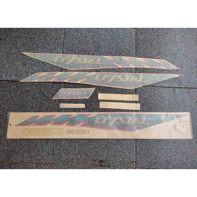 striping Suzuki crystal atau striping crystal atau striping Suzuki Cristal atau stiker Suzuki crysta