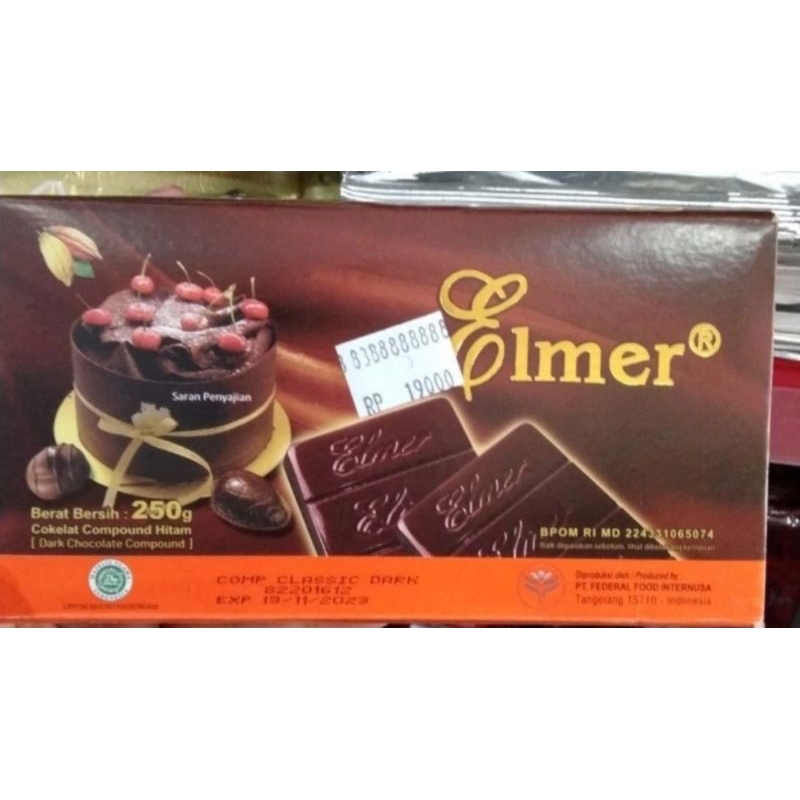 

elmer dark batang 250g