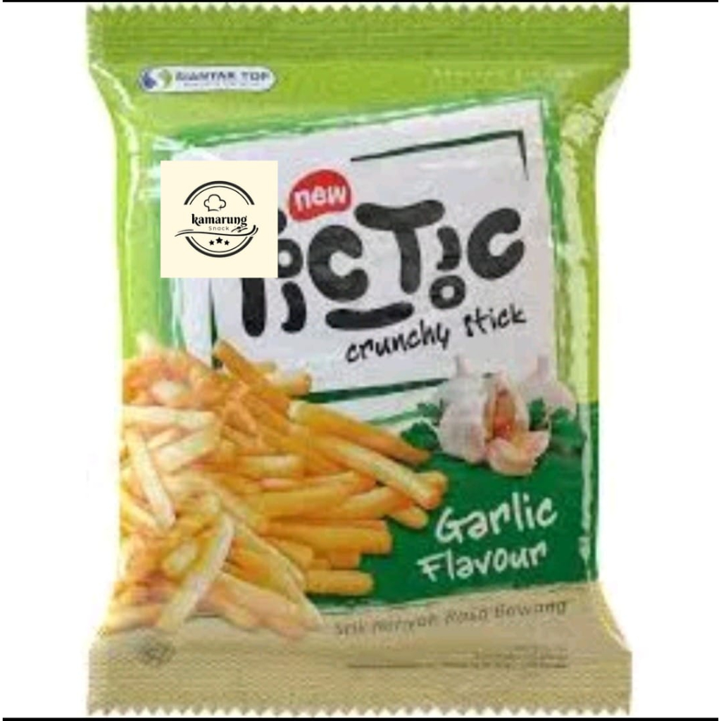 

TIC TIC CRUNCHY STICK RASA BAWANG isi 10 BUNGKUS X 20 GR