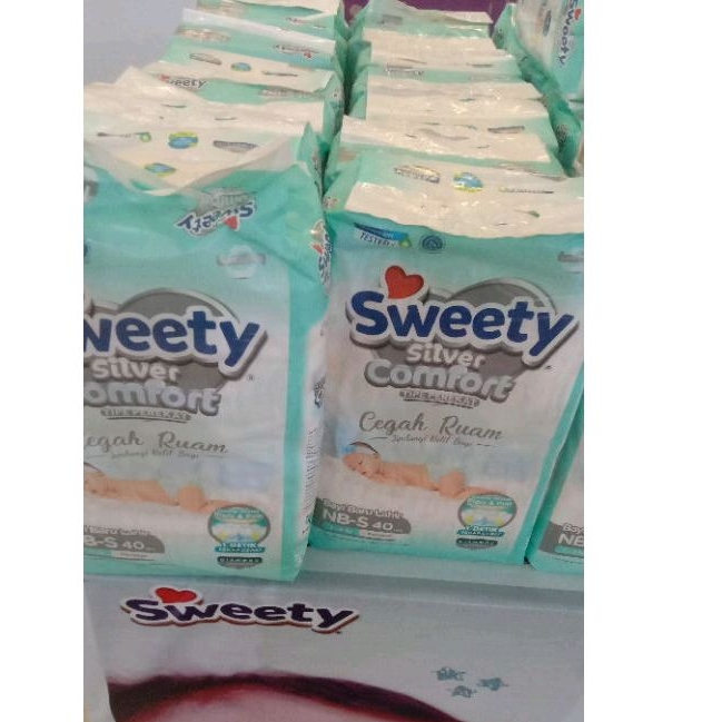 Pampers sweety silver NB-S 40 perekat