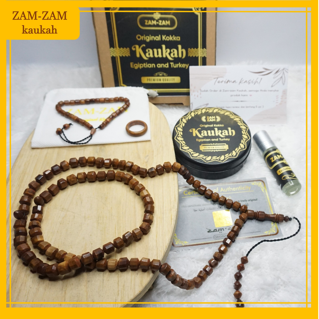 Tasbih Kaukah Peluru 100% Asli Bergaransi