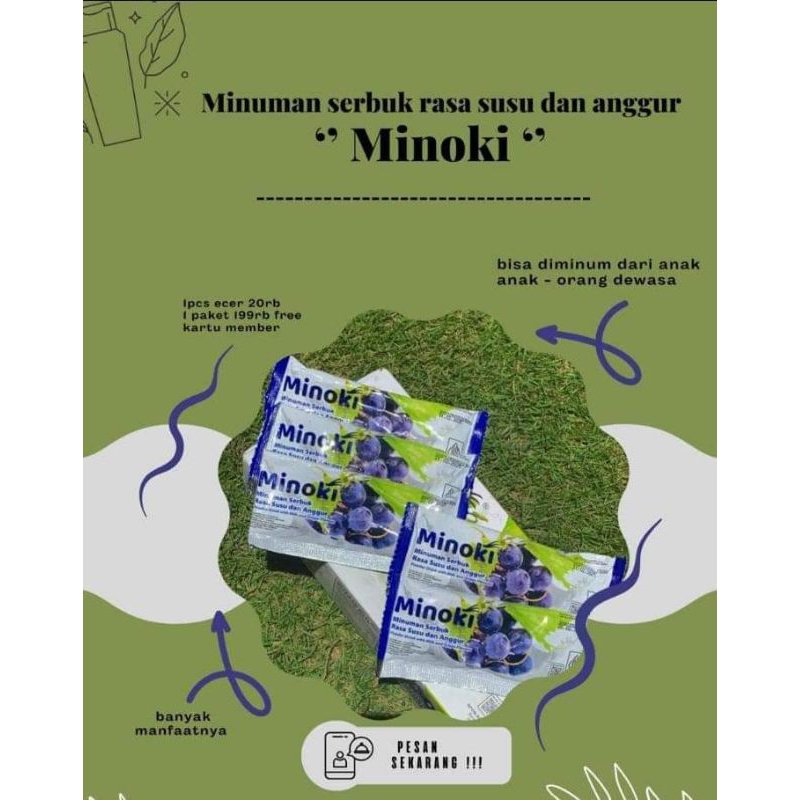 Minoki Jazeera / minuman kolagen