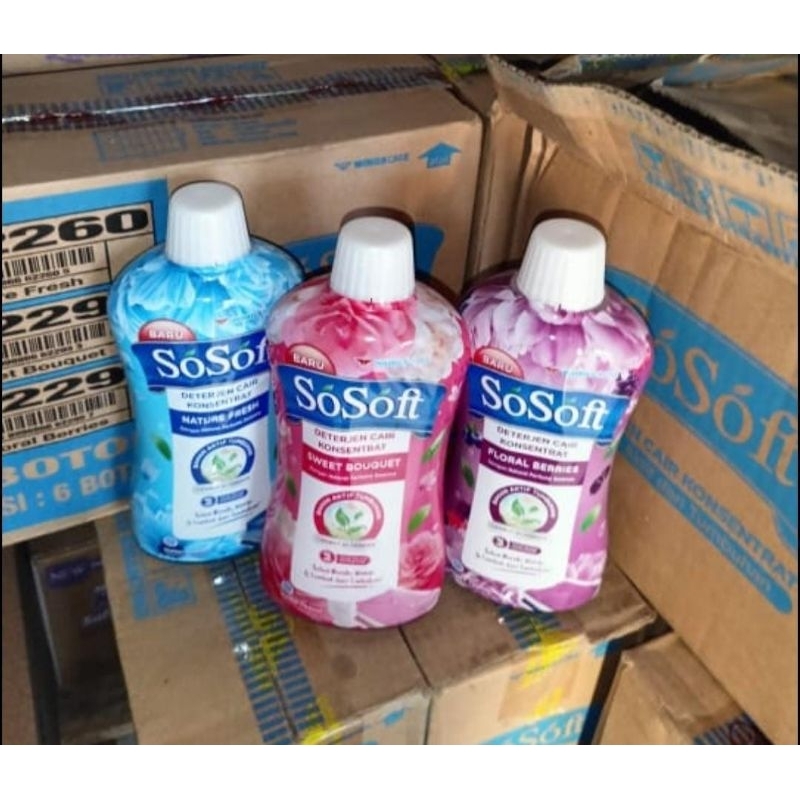 detergen cair sosoft