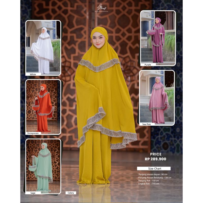 RUKUH CANTIK MUKENA AINUN MUKENA ARRAFI