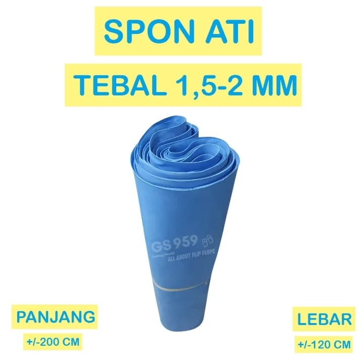 SPON ATI / BUSA ATI TEBAL 1.5 - 2 MILI UNTUK DEKORASI PERNIKAHAN/RUANGAN, SPON UKIRAN,  KREASI KERAJ
