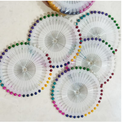 TOKO LAUNA Jarum Pentul Jilbab Hijab Lusinan 12keping Grosir