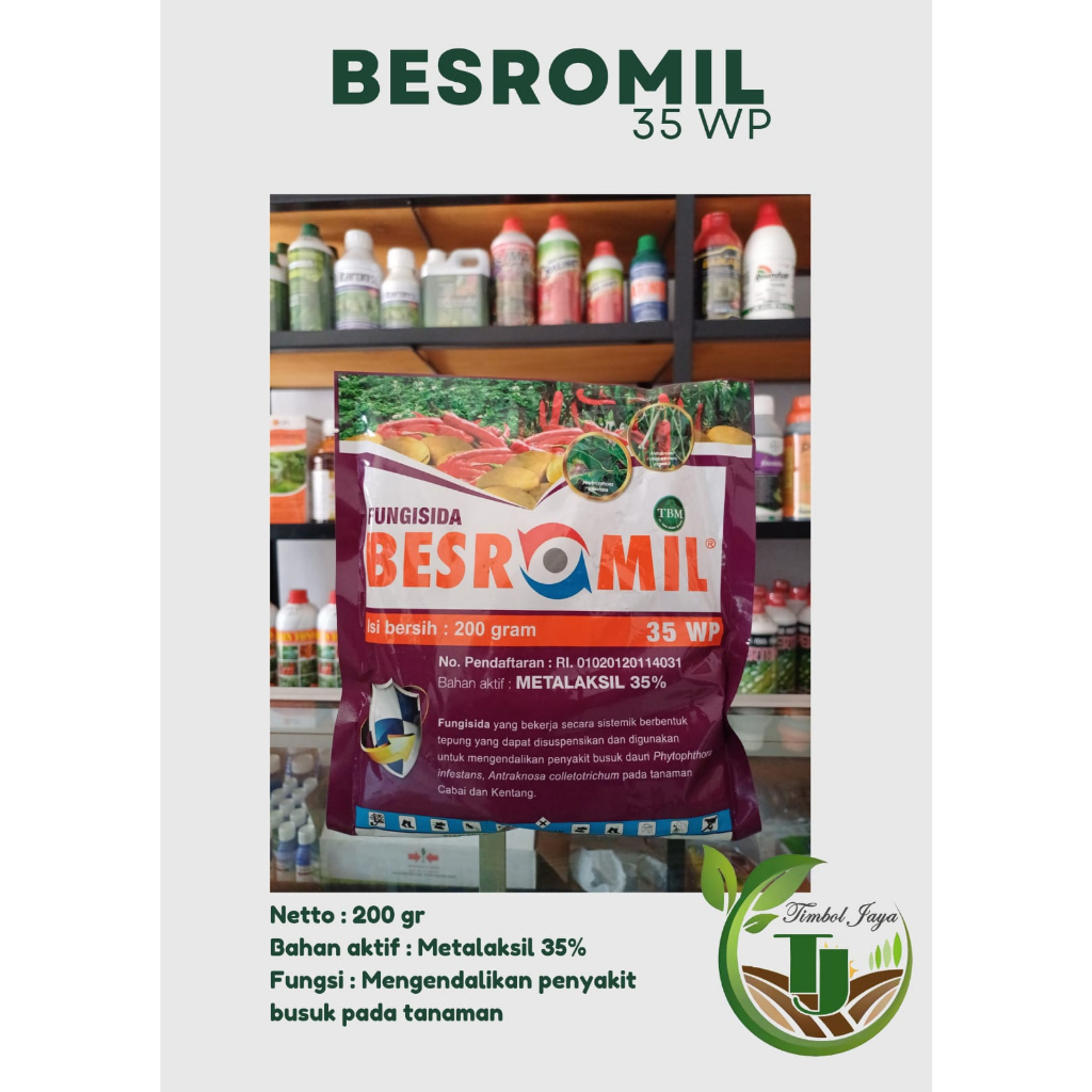 BESROMIL 35WP 200GR FUNGISIDA SISTEMIK
