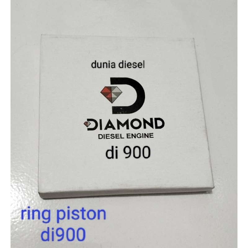ring piston diamond MITSUBISHI di 900 STD ASLI mesin diesel