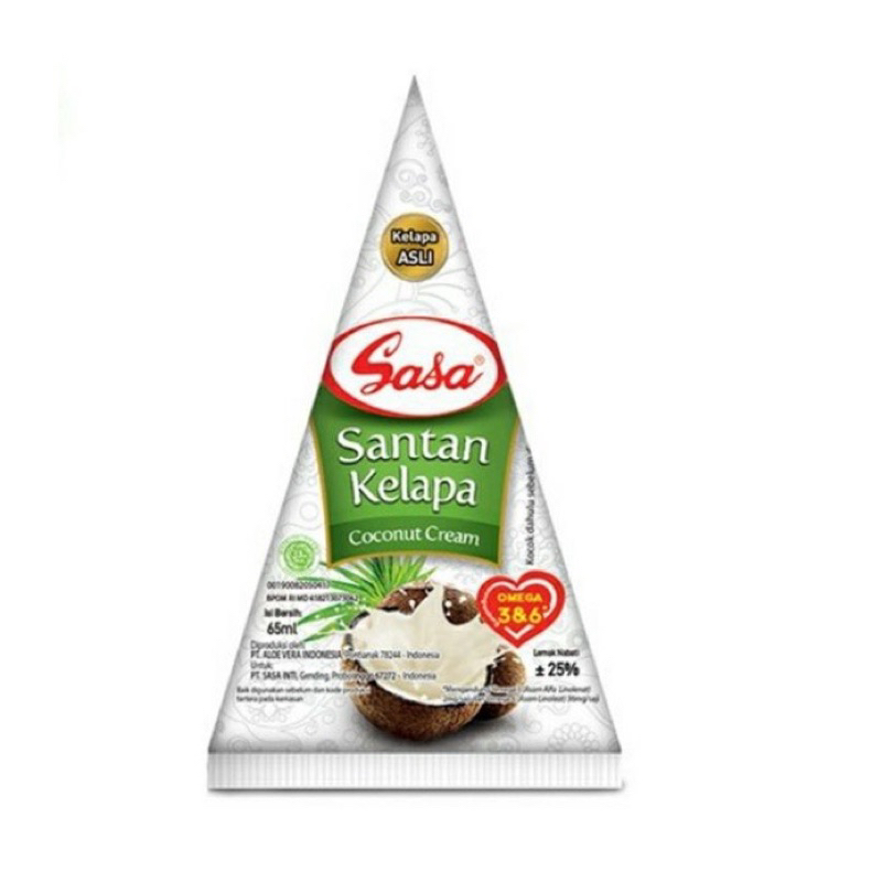 

Sasa santan cair 65ml & 200ml