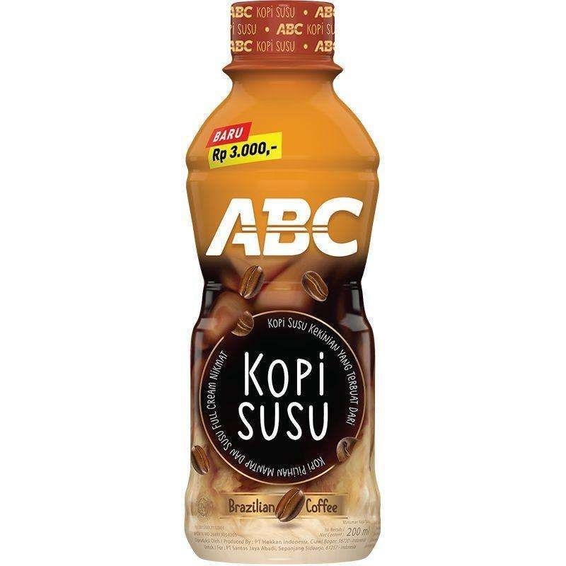 

ABC Kopi Susu Pet 200 mL