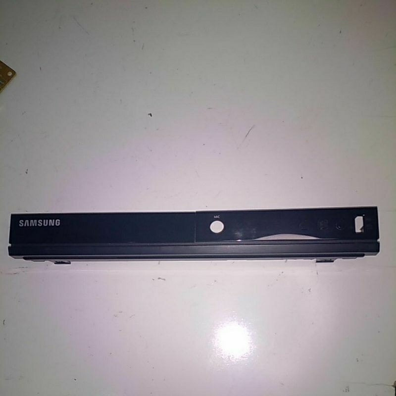 FRONT PANEL TUTUP DEPAN DVD PLAYER SAMSUNG KARAOKE E360K ADA LUBANG MICNYA KOMPLIT DOOR +PER