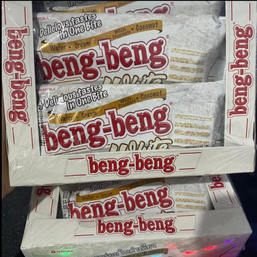 

BengBeng Coconut White. BengBeng Kelapa Putih Thailand. 1Box