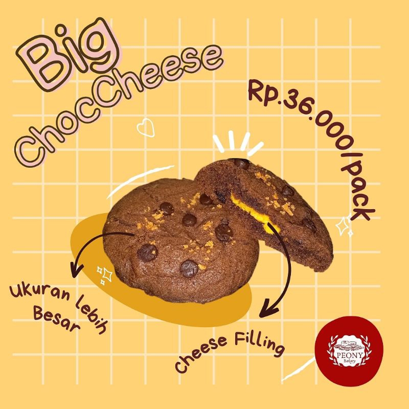 

Big ChocoCheese Cookies