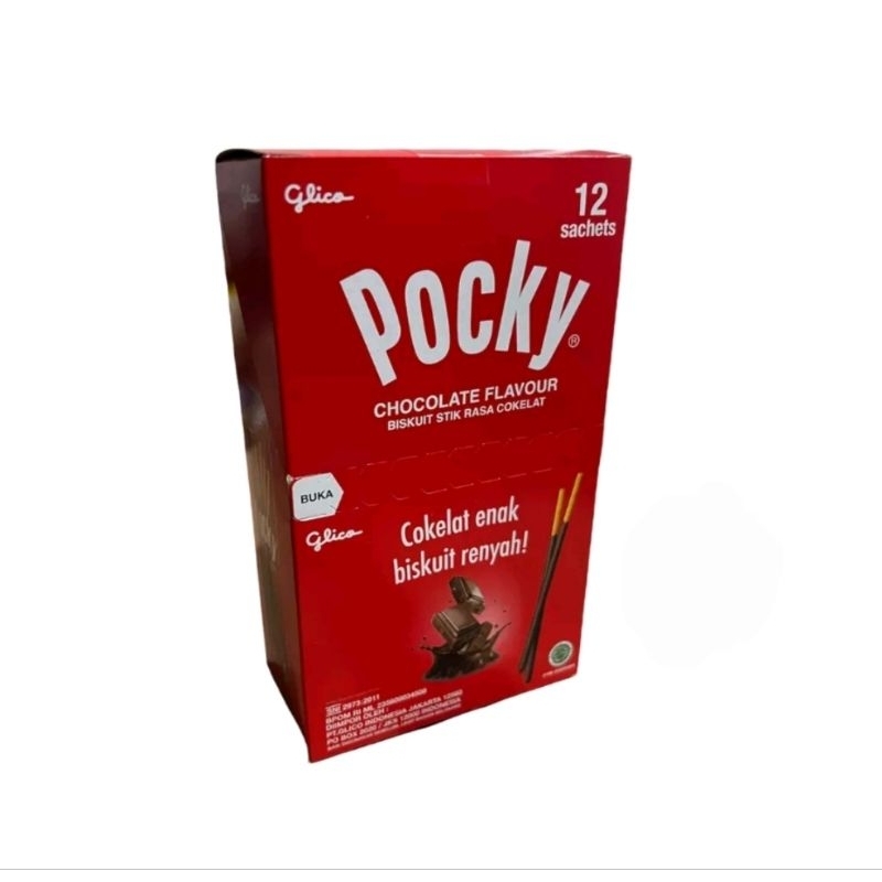 

Glico Pocky Sachet Rasa Coklat & Strawbwrry 1 Box isi 12pcs