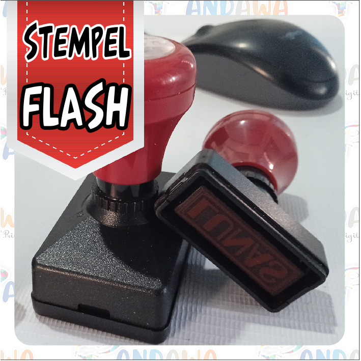 

Stempel Flash Custom , Gratis Desain Logo Dan Tulisan