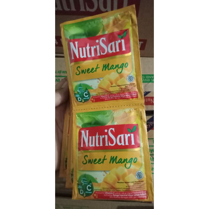 

Nutrisari Sweet Mango 1 Renteng isi 10 sachet