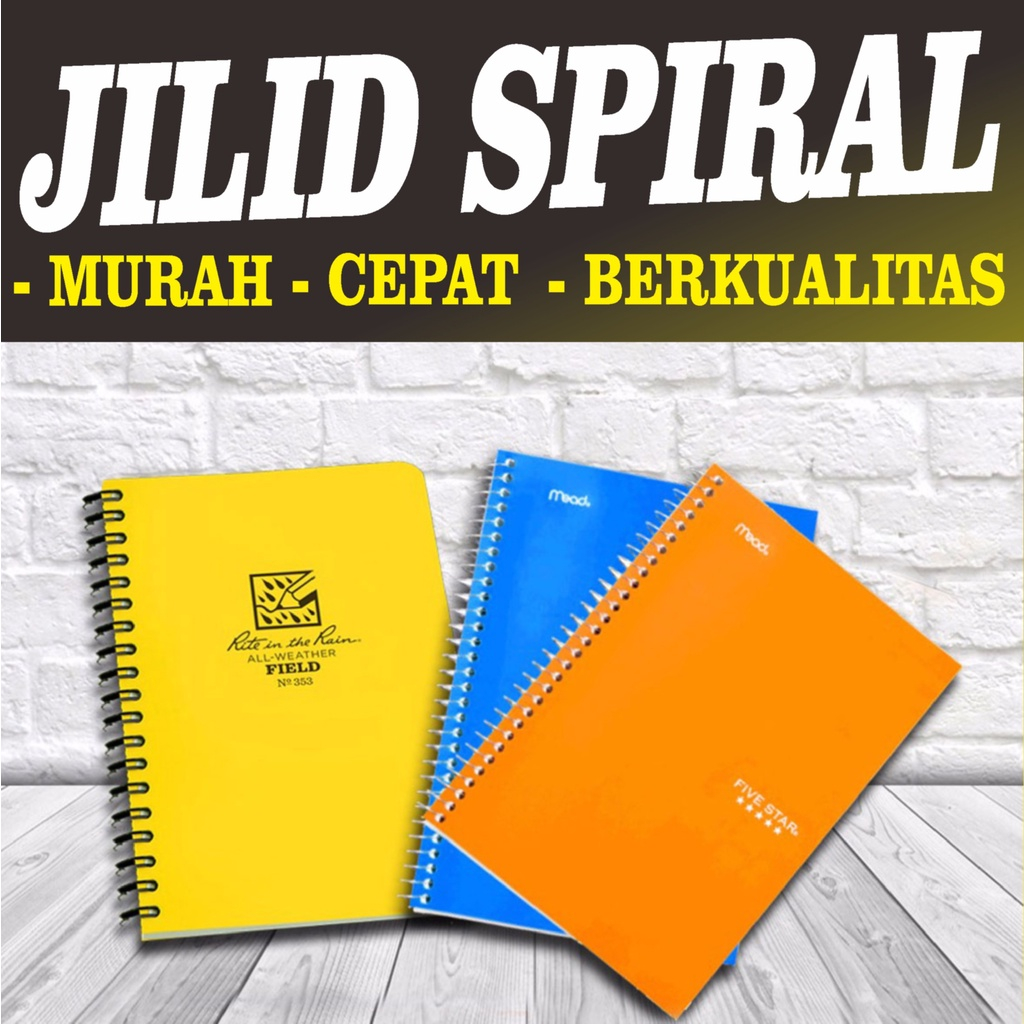 

Jilid Spiral A5