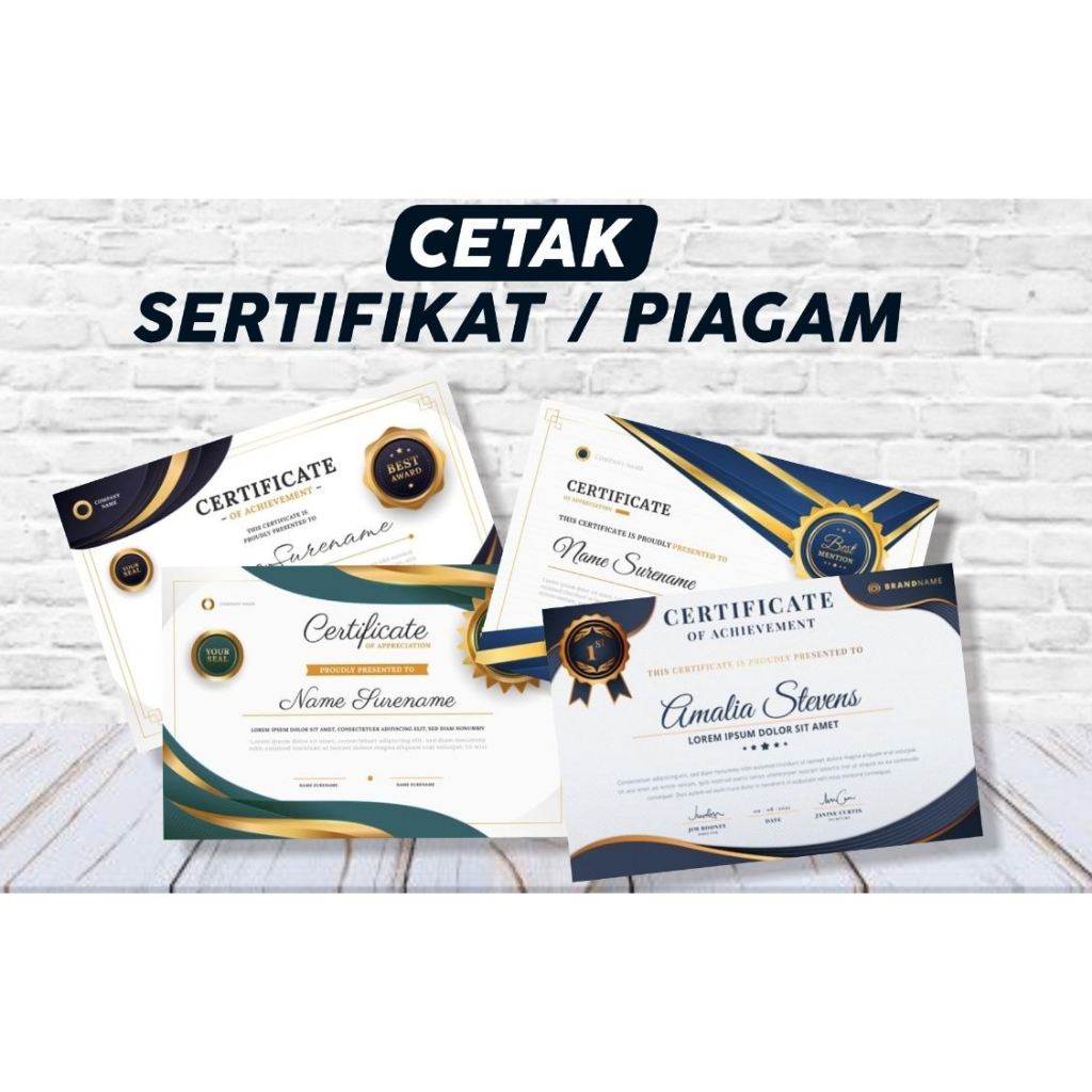 

Cetak Sertifikat / Piagam